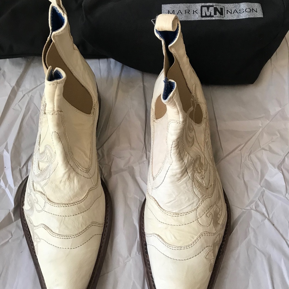 Mark Nason Boots, Made in Italy, Premium leather, very soft leather